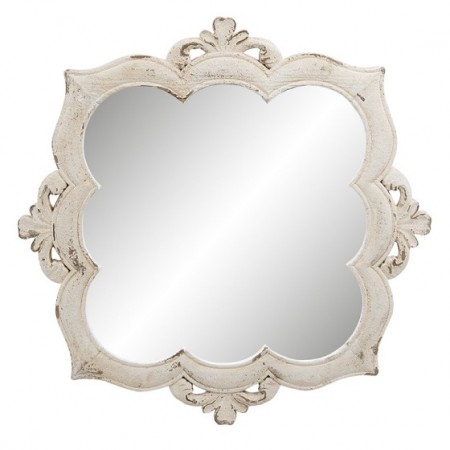 Specchio Anticato Bianco