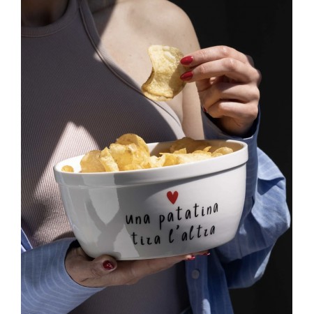 Ciotola "Una patatina tira...