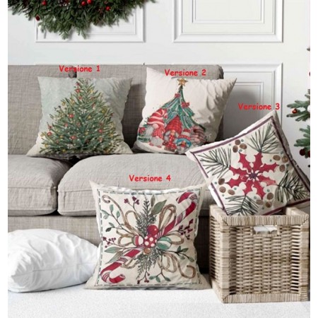 Federa per Cuscino Xmas Carol