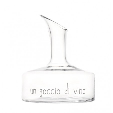Decanter "Un Goccio di Vino"