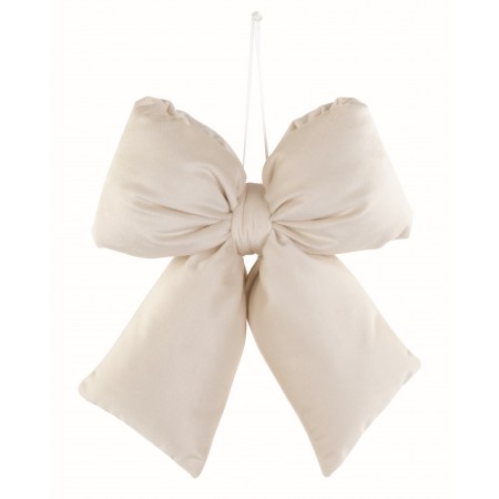 Fiocco in Velluto Bianco